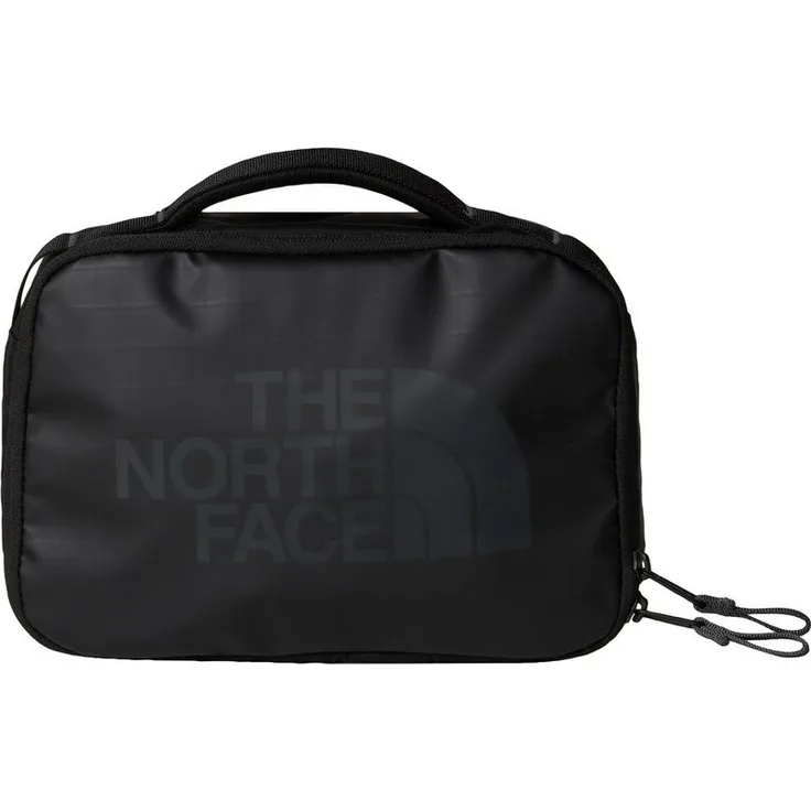 The North Face BASE CAMP VOYAGER TOILETRY KIT, Kulturbeutel mit praktischer Innenaufteilung und verstärktem Boden, schwarz