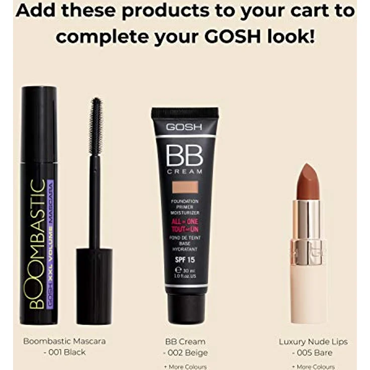 Gosh Velvet Augen Make-up Touch Eyeliner waterproof truly brown 1,2 g  – Bild 7