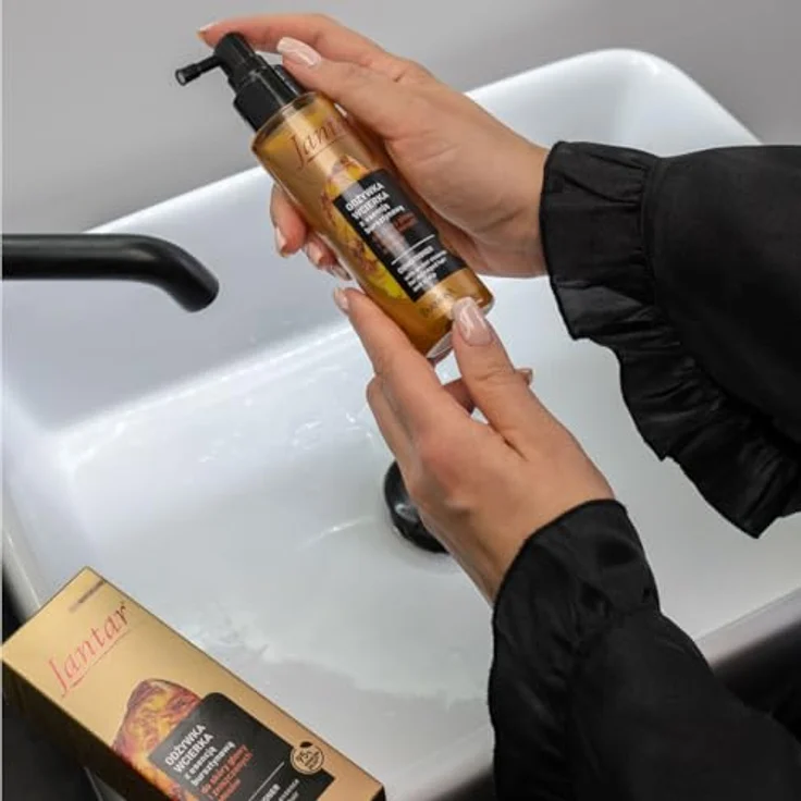 Farmona Jantar Conditioner-Lotion mit Amber-Essenz, 100 ml, für Kopfhaut und geschädigtes Haar – Bild 4