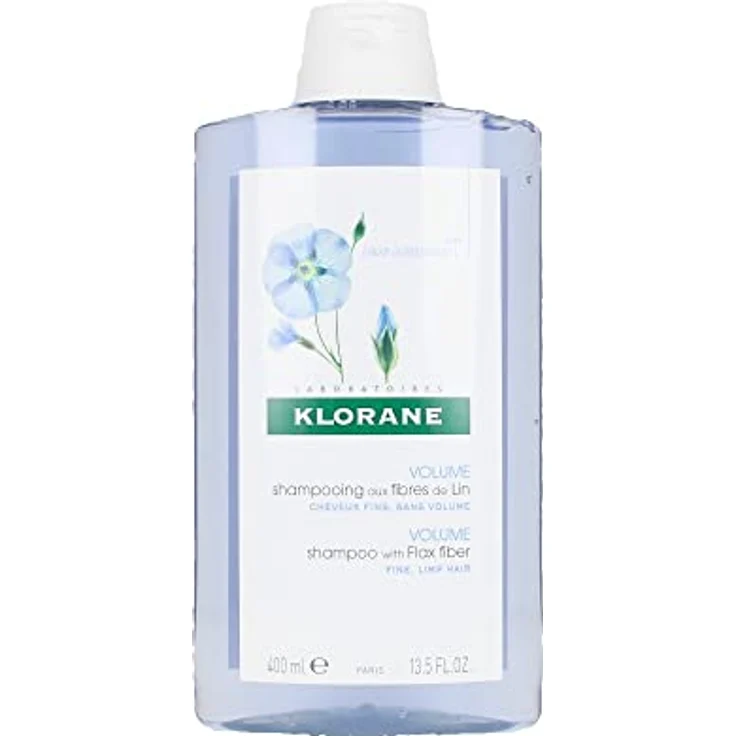 Klorane Shampooing Fibres de Lin/Leinfaser Shampoo 400 ml – Bild 2