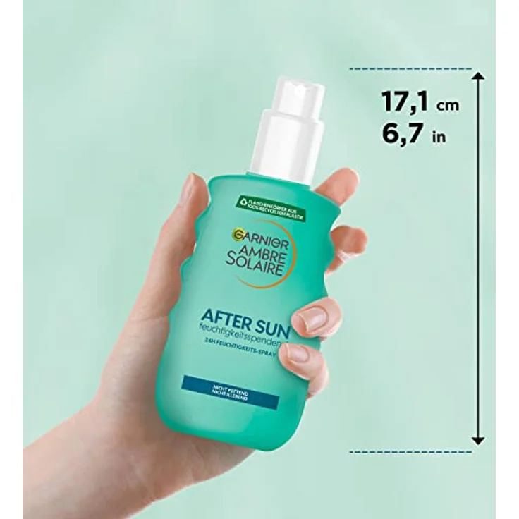 Garnier Ambre Solaire Garnier Ambre Solaire Feuchtigkeits-Spray After Sun Spray 200 ml – Bild 6