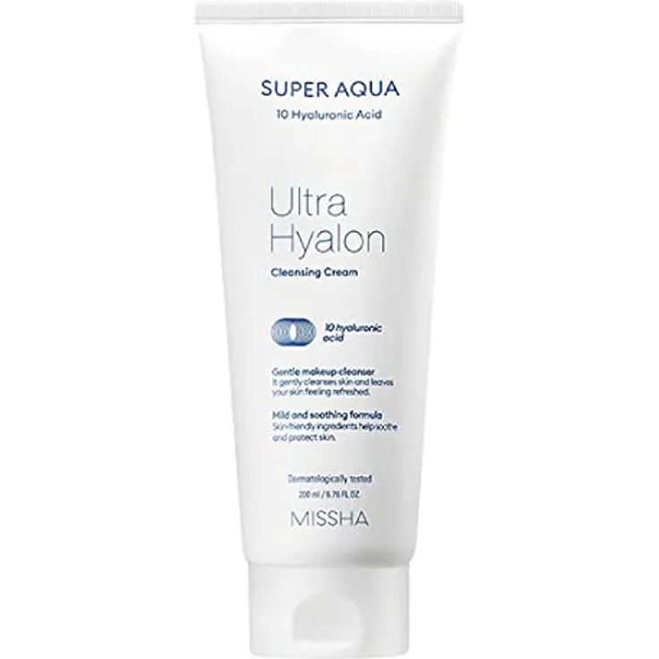 MISSHA Super Aqua Ultra Hyalron Cleansing Cream, 200 ml