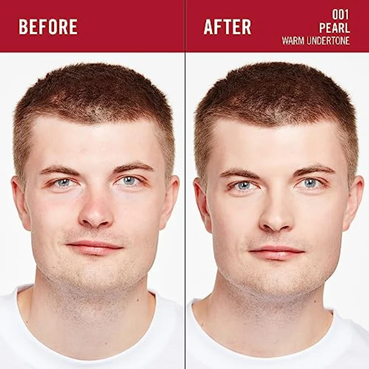 Rimmel London Lasting Finish 35 Hour 001 Pearl Foundation, langanhaltend, feuchtigkeitsspendend, vegane Formel, vollständige Abdeckung, 30 ml – Bild 3