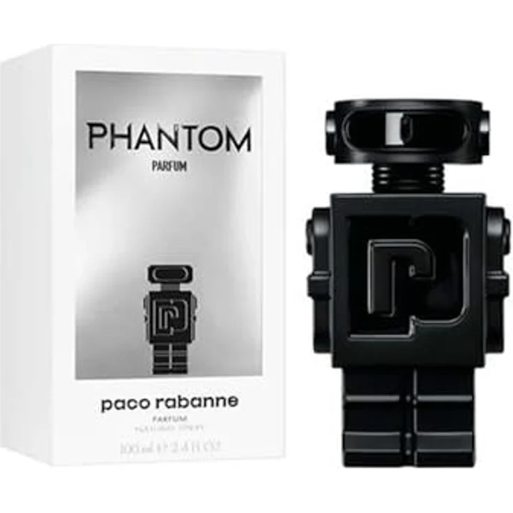Paco Rabanne Phantom Parfum, Spray, Herrenduft mit Bergamot, Lemon, Rhubarb Accord, Cardamom - 50ml – Bild 1
