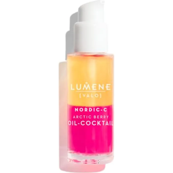 Lumene Nordic-C [Valo] Arctic Berry Multivitamin Oil Cocktail, Gesichtsserum mit Vitamin C und Antioxidantien, 30 ml