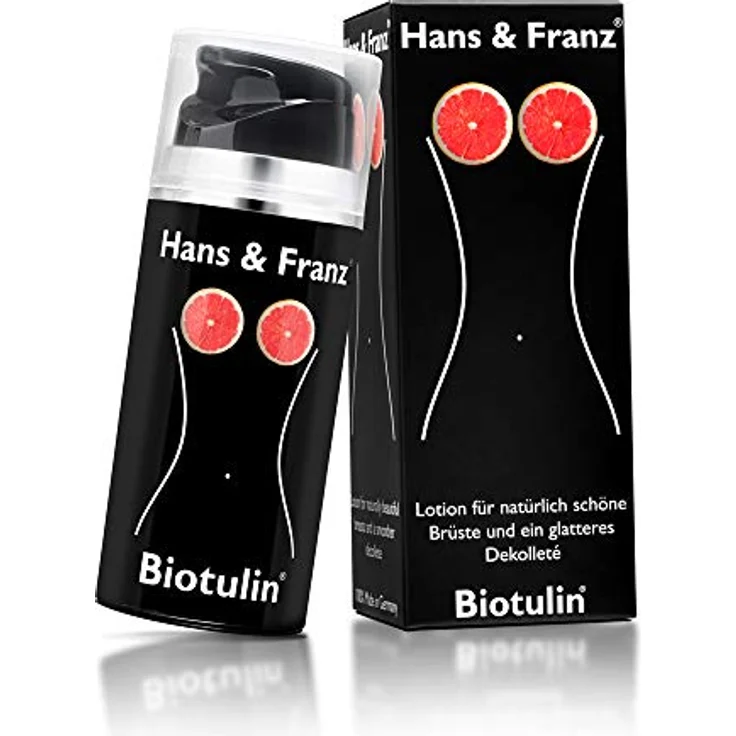 Biotulin Hans & Franz | Lotion für ein faltenfreies Dekolleté | Anti-Aging Creme für Körper und Hals | Biotulin + vegane Aminosäuren, 100.0 ml – Bild 1