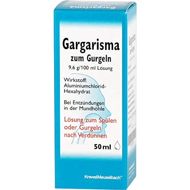 Hermes GARGARISMA zum Gurgeln Liquidum, 50 ml für effektive Mundhygiene – Bild 3