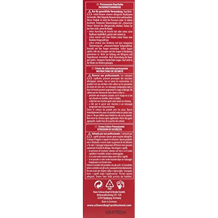 Schwarzkopf Igora Royal Premium-Haarfarbe 6-00 dunkelblond natur extra 60 g – Bild 3