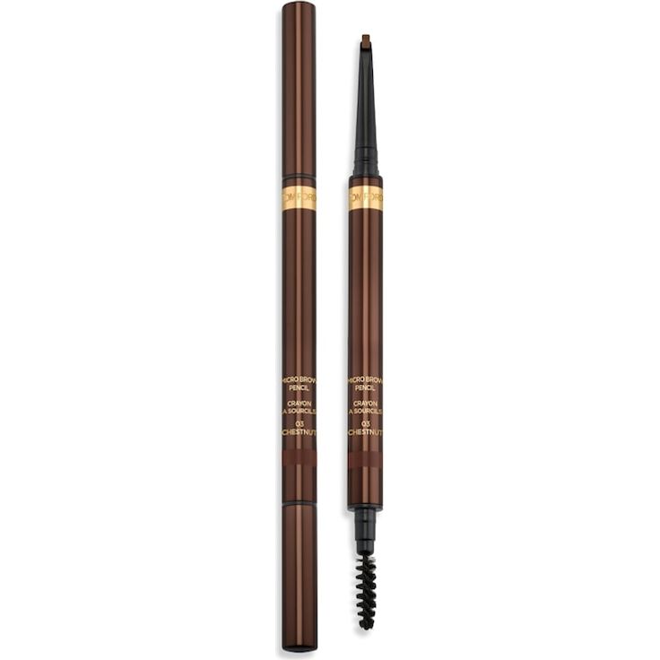TOM FORD Micro Brow Pencil Augenbrauenstift, 05 g, Farbe Chestnut, präzise Textur fürdefinierte Augenbrauen