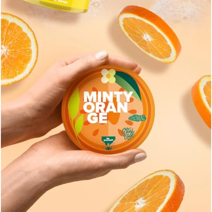 Farmona Tutti Frutti Minty Orange, Körperpeeling 300ml zur Entfernung abgestorbener Hautzellen, orange – Bild 4