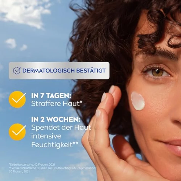 NIVEA Q10 Anti-Falten POWER Regenerierende Nachtpflege, straffende Gesichtspflege mit purem Q10, Kreatin & Hyaluronsäure, 50 ml – Bild 4