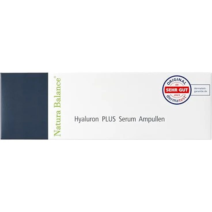 Natura Balance Hyaluron PLUS 15 Stück Serum Ampullen a 2 ml hochdosiert Anti Falten Gesicht Hyaluronsäure Pen Microneedling empfindliche Haut wenig Zusatzstoffe vegan Made in Germany, hohe und niedermolekulare Hyaluronsäure – Bild 3