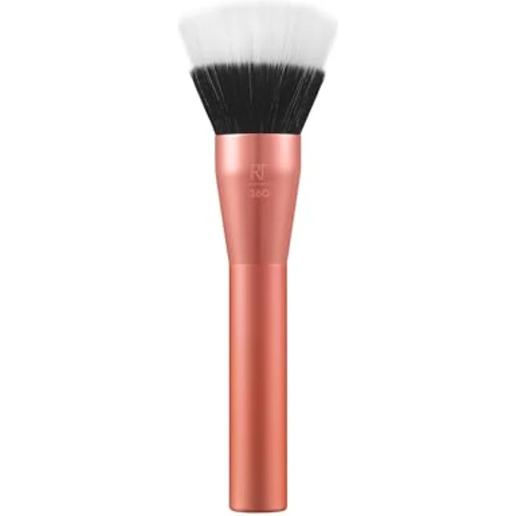 Real Techniques Extra Big Stippling Brush RT 260, veganer Make-up-Pinsel für präzises Wangen-Make-up – Bild 2