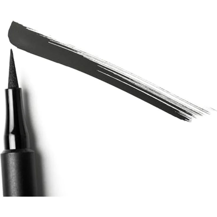 3INA The 24H Pen Eyeliner, lang anhaltender Eyeliner, wasserfest, ultra-dünner Applikator, Farbton 900 Black, 1,2 ml – Bild 5