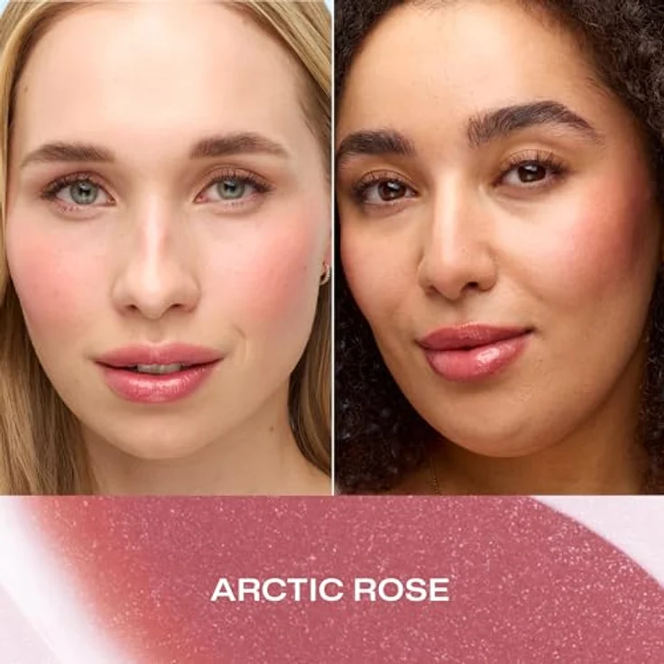 Lumene Invisible Illumination, flüssiges Rouge zur Verjüngung der Gesichtshaut, Farbton Arctic Rose, 15 ml – Bild 2