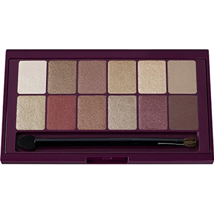 Maybelline The Burgundy Bar eye shadow palette #04-burgundy 9,6 gr – Bild 3