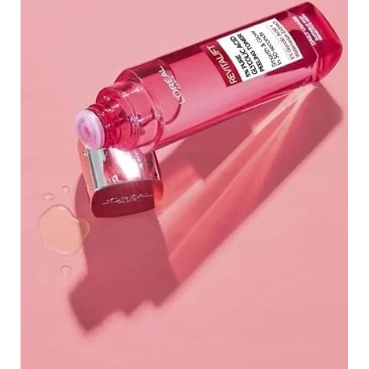 L’Oréal Paris Revitalift Glycolic Peeling Toner, Gesichtsreinigungstonikum mit sanfter Hautverfeinerung, 180 ml – Bild 10