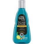 Guhl Men 3 in 1 Frische & Pflege Shampoo - Inhalt: 250 ml - Für Haar, Körper und Gesicht - Haartyp: normal