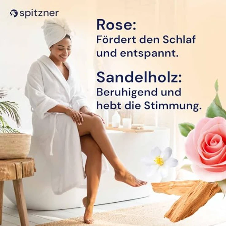 spitzner Körperschaum CremeGefühl mit Jojobaöl und Vitamin E, 200 ml, blumiger Duft – Bild 4