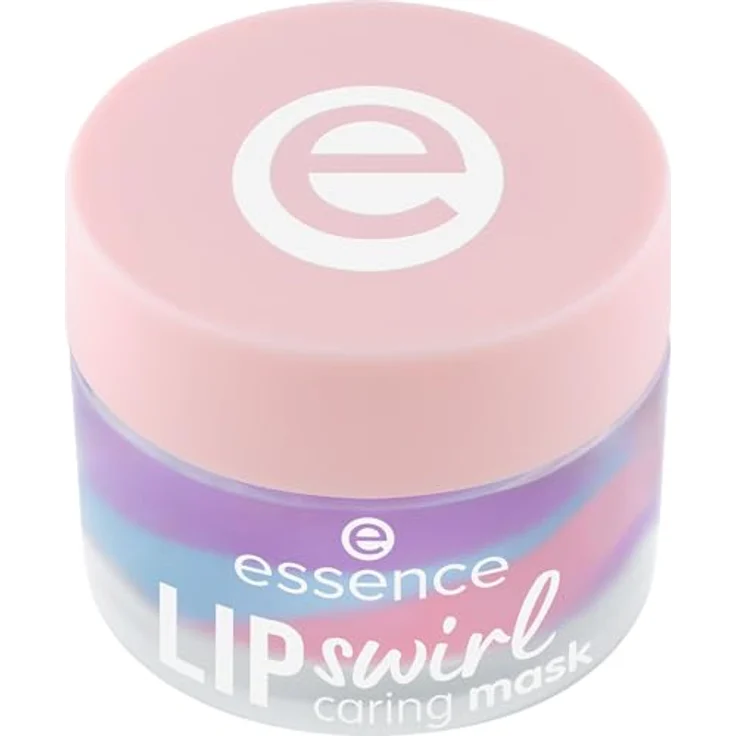 essence LIP swirl caring mask Nr. 01, Mehrfarbig, transluzent, glättend, pflegend, vegan, 3er Pack (3x8g) – Bild 2