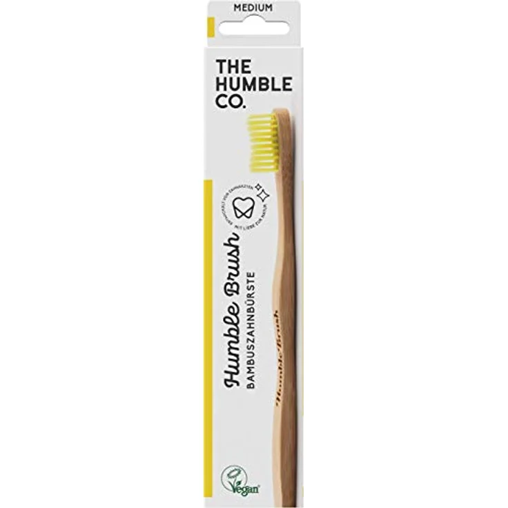 The Humble Co. Pflege Zahnpflege Humble Brush Zahnbürste Gelb  – Bild 4