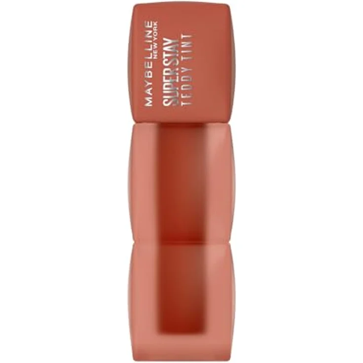 Maybelline Superstay Teddy Tint Lippenstift, 5 ml, matte Textur in der Farbe FAUX FRECKLE – Bild 4