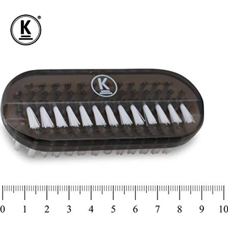 K-Pro Hand Nagelbürste Handbürste für Gelnägel - Kunststoff, schwarz 4 Stück Set - Preisvergleich – Bild 5