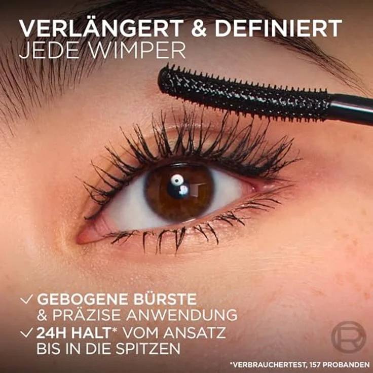L’Oréal Paris Telescopic Extensionist, verlängernde Wimperntusche für mehr Volumen und lange Wimpern, wasserfest, 9.9 ml – Bild 7