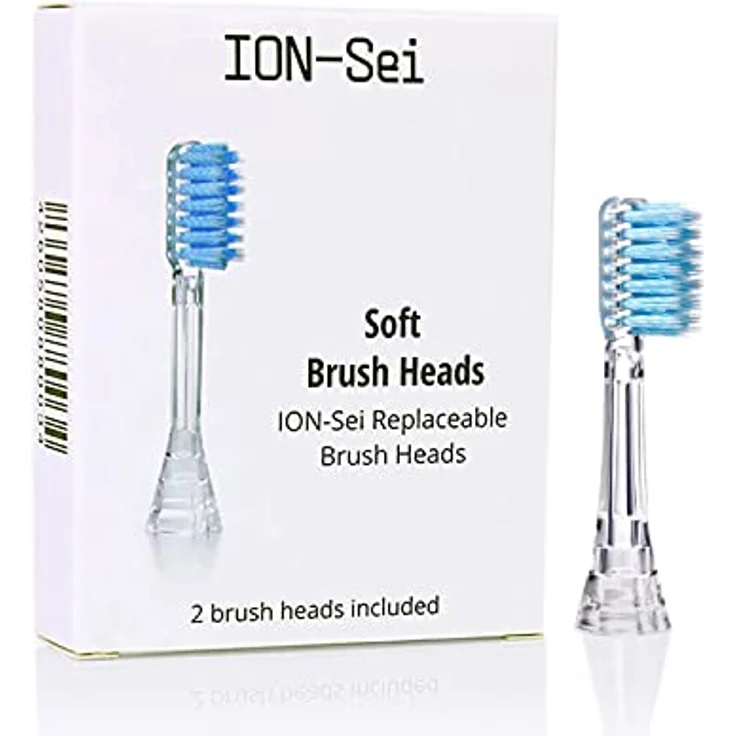 ION-Sei soft mit Schall- und Ionentechnologie, 2er-Pack, für eine gründliche Zahnreinigung – Bild 2