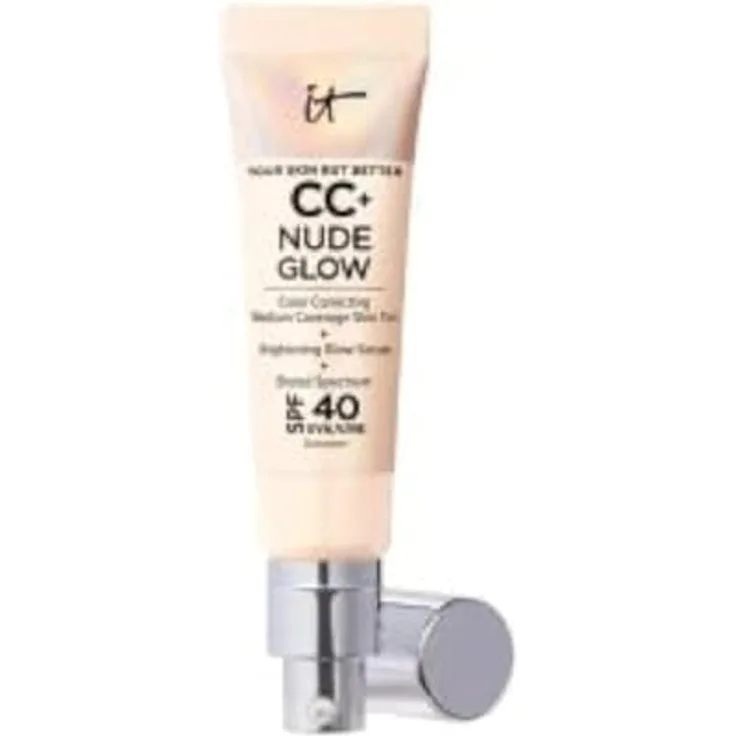 IT Cosmetics CC+ NUDE GLOW lightweight foundation + glow serum SPF40#fair 32 ml - Langlebige Foundation mit Glow-Effekt