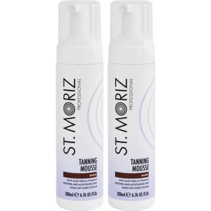 St. Moriz Selbstbräuner-Mousse Dunkel 2er-Pack (2x 200ml)