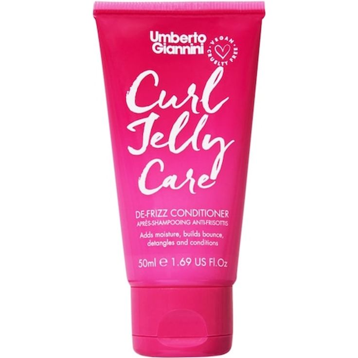 Umberto Giannini Curl Jelly Care, Mini Locken-Conditioner für Damen, 50 ml - 100% vegan, blumig-würziger Duft