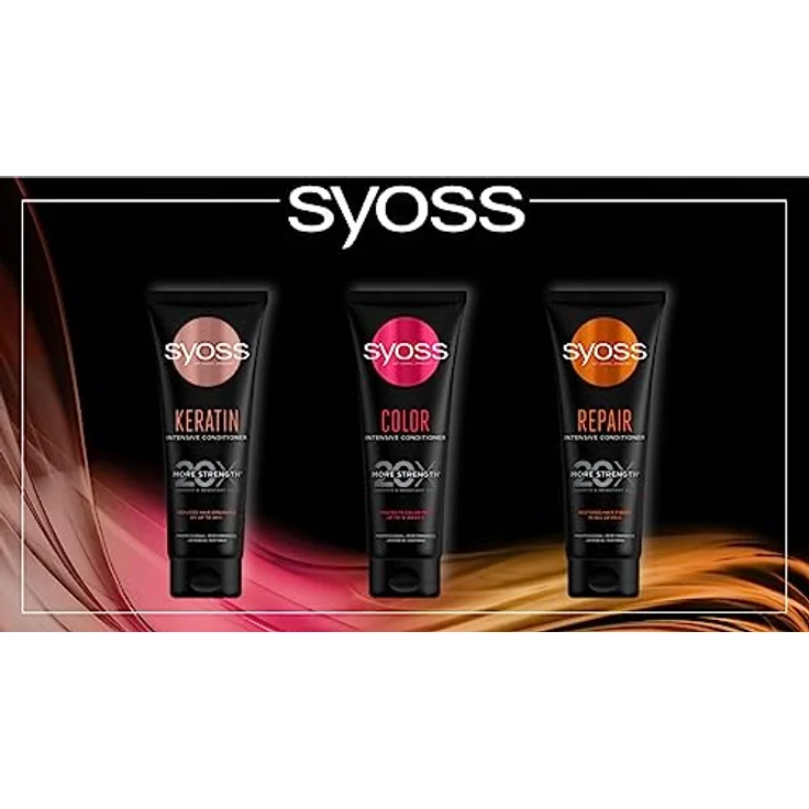 Syoss Color Intensive Conditioner für gefärbtes und gebleichtes Haar 250ml, Schutz bis zu 12 Wochen, Japan-Inspiration, 20x stärker, reichhaltige Formel - Syoss Intensiv-Konditionierer für Gefärbtes Haar 250 – Bild 4
