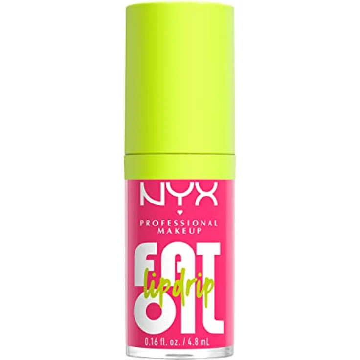 NYX Professional Makeup Fat Oil Lip Drip Lippenöl, hochglänzender Lipgloss in Farbton 02 Missed Call, 4,8 ml – Bild 10
