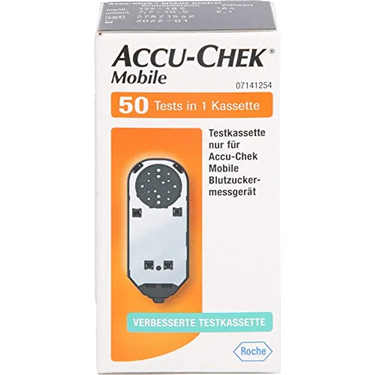 Roche Accu Chek Mobile Testkassette 50 St.