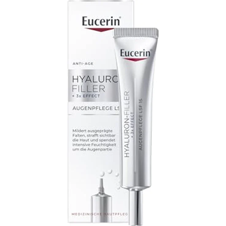 Eucerin Augenpflege Hyaluron-Filler Augencreme 15 ml – Bild 2