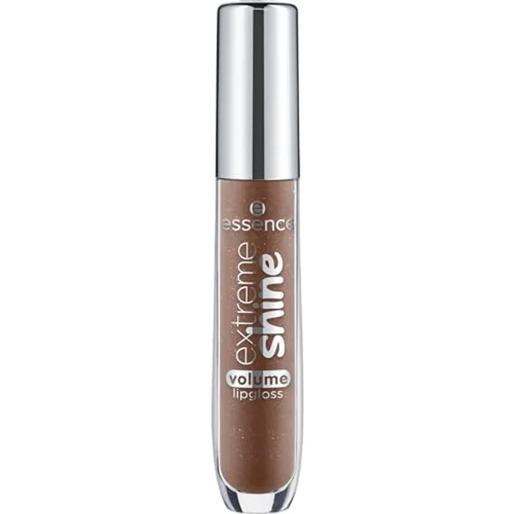 essence cosmetics extreme shine volume lipgloss, Nr. 14, Braun, glänzend, strahlend frisch, transluzent, vegan, ölfrei, ohne Alkohol, ohne Konservierungsstoffe, 1er Pack (5ml) – Bild 1
