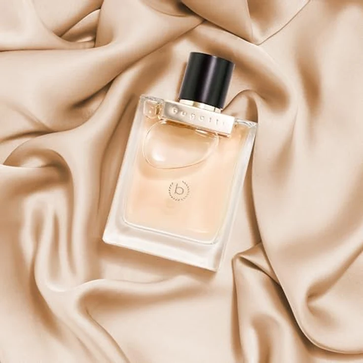 bugatti Damen Parfüm bella donna GOLD edP 60ml I floral-fruchtiges Duft-Erlebnis mit Bergamotte, Jasminblüten, Vanille & Moschus I elegant & warm – Bild 2