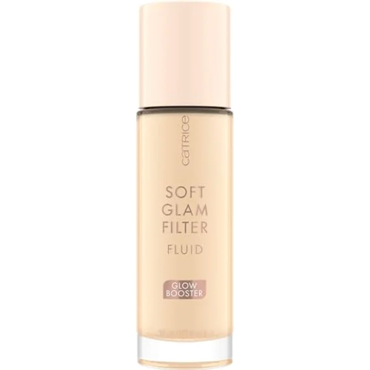 Catrice Soft Glam Filter Fluid, Basis, Nr. 002, Nude, pflegend, natürlich, glänzend, strahlend, vegan, ölfrei, ohne Parfüm, ohne Alkohol, 1er Pack (30ml) – Bild 2