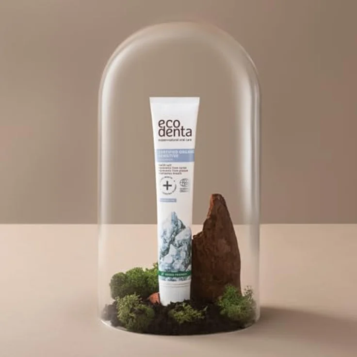 Ecodenta Organic Salt Sensitivity Zahnpasta für sensible Zähne 75 ml Unisex – Bild 3