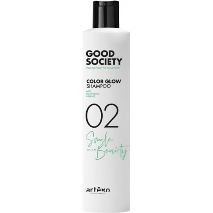 Artego Good Society Color Glow 02 Shampoo 250 ml - Haarpflege für Unisex Erwachsene, hochwertige Inhaltsstoffe – Bild 1