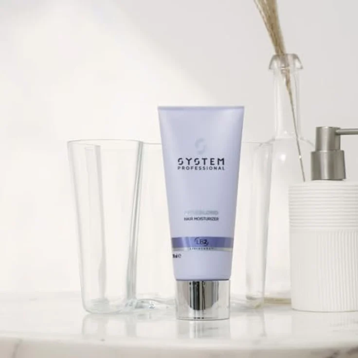 System Professional LuxeBlond Conditioner, 200 ml in Flasche, Gelform – Bild 2