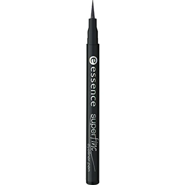 essence super ultra eyeliner pen, Eye Liner, Nr. 01 black, schwarz, definierend, langanhaltend, vegan, ohne Parfüm, ohne Alkohol (1ml) – Bild 2