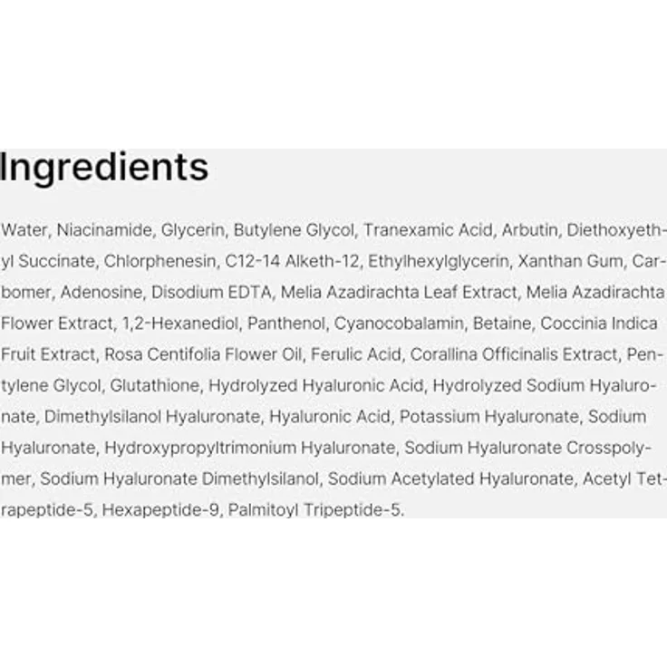 Medicube TXA Niacinamide 15 Serum 30 ml, Gesichtsserum mit 15% Wirkstoffkomplex, vegan, parfümfrei für strahlend ebenmäßige Haut – Bild 7