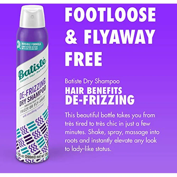 Batiste De-Frizz Trockenshampoo 200 ml – Bild 5