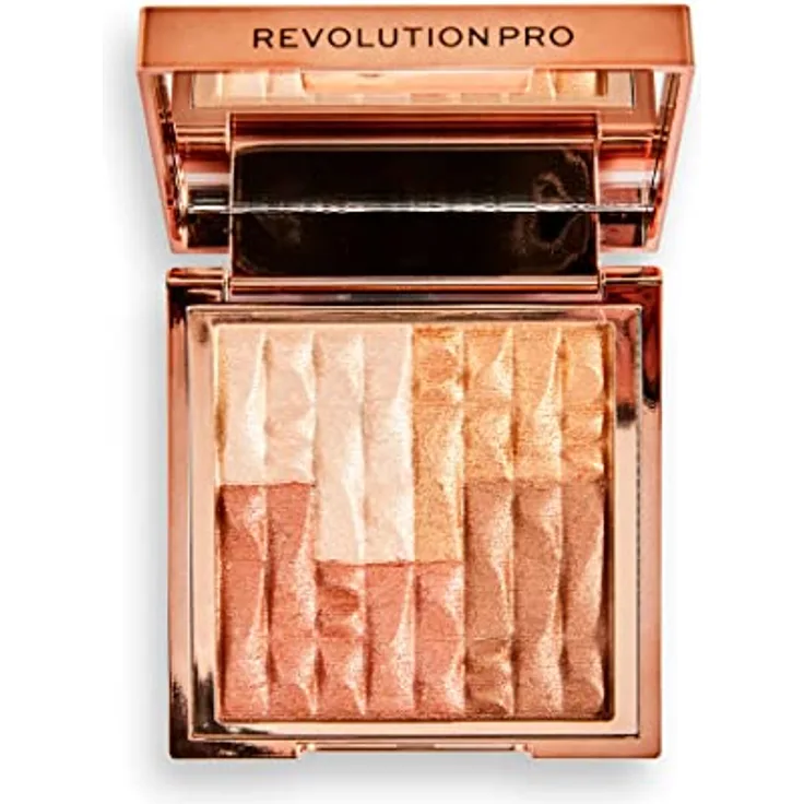 REVOLUTION Goddess Glow Shimmer Brick Highlighter 8 g Sublime