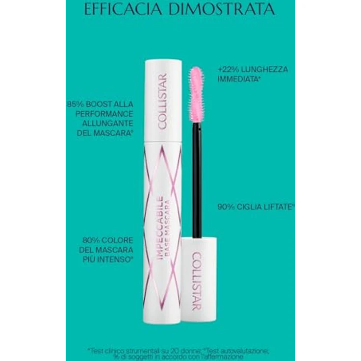 Collistar Impeccabile Cream Strawberry Lash Primer, Mascara-Primer für voluminöse Wimpern, 12.5 ml – Bild 5