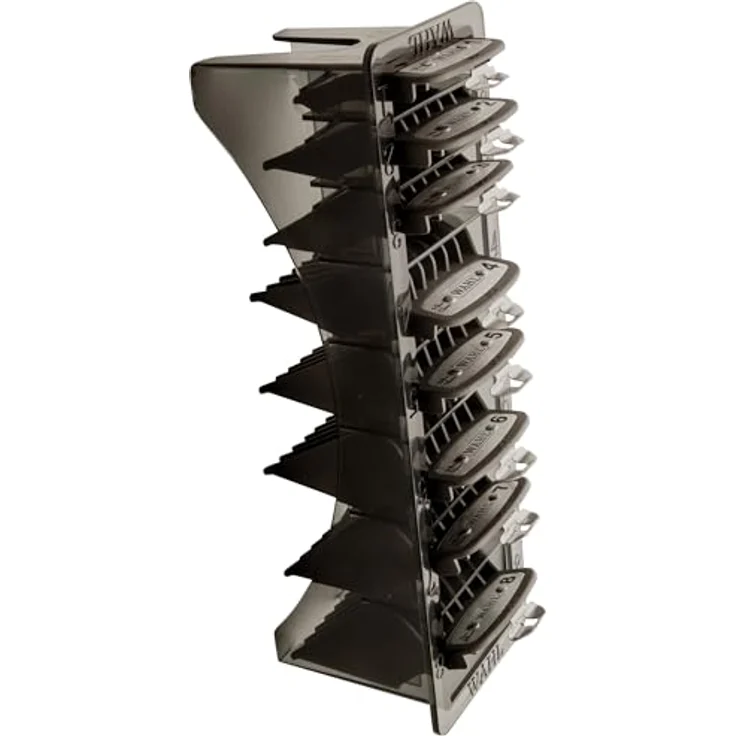 Wahl Premium Aufschiebekämme Set, 8 Teile, 3-25 mm mit Aufbewahrungsbox – Bild 2