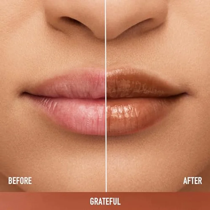 bareMinerals Dewy Lip Gloss-Balm, feuchtigkeitsspendender Lipgloss mit Strahlkraft, 2,3 g, Farbe Affection – Bild 2