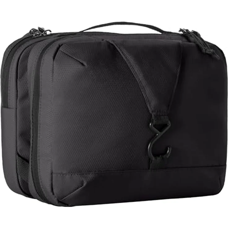 Eagle Creek Pack-It Reveal Necessaire, Kulturbeutel mit Haken, Netz- und Reißverschlussfach, Schwarz, 9.50 l – Bild 3
